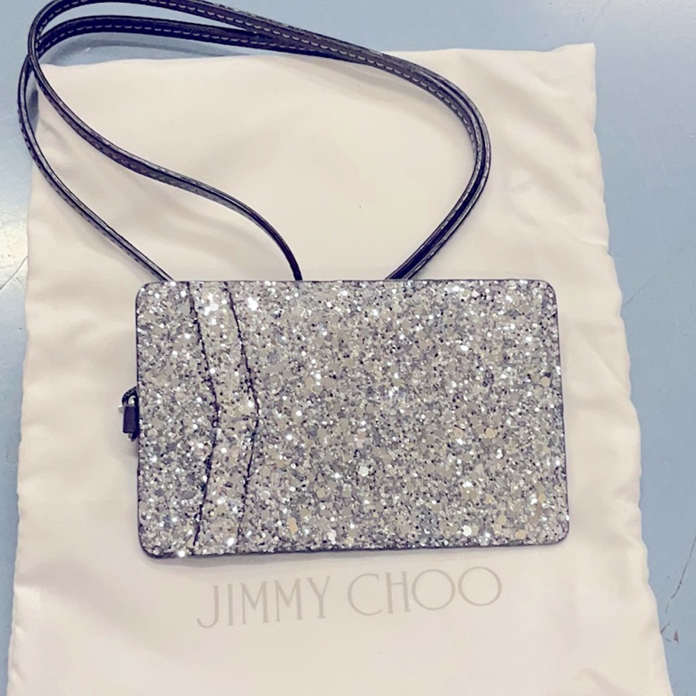 Jimmy Choo Silver Lanyard New with tag